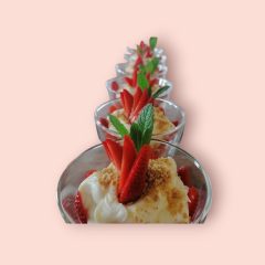 Epres-mascarponés pohárkrém