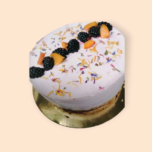 Feketeszeder mousse torta
