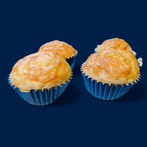 Sajtos-baconos muffin 