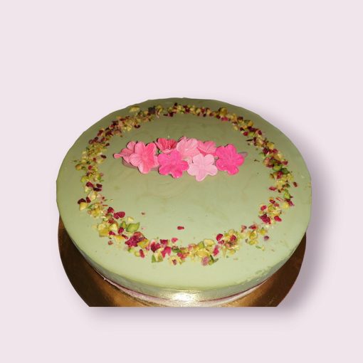Pisztácia mousse torta